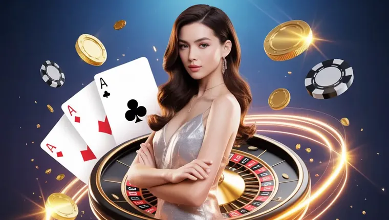 Person interacting with vipslot live casino on a laptop